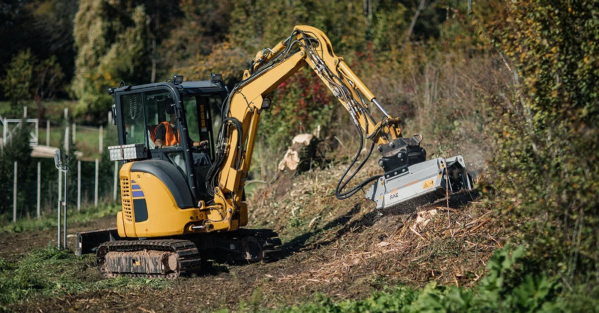FAE Compact Road Planer Expands Mini Excavator Capabilities for 2 to 4 Ton Machines